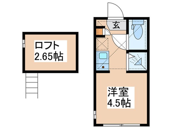 Harmony Terrace 幸町の物件間取画像